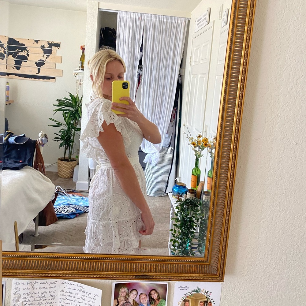 White Lace Dress